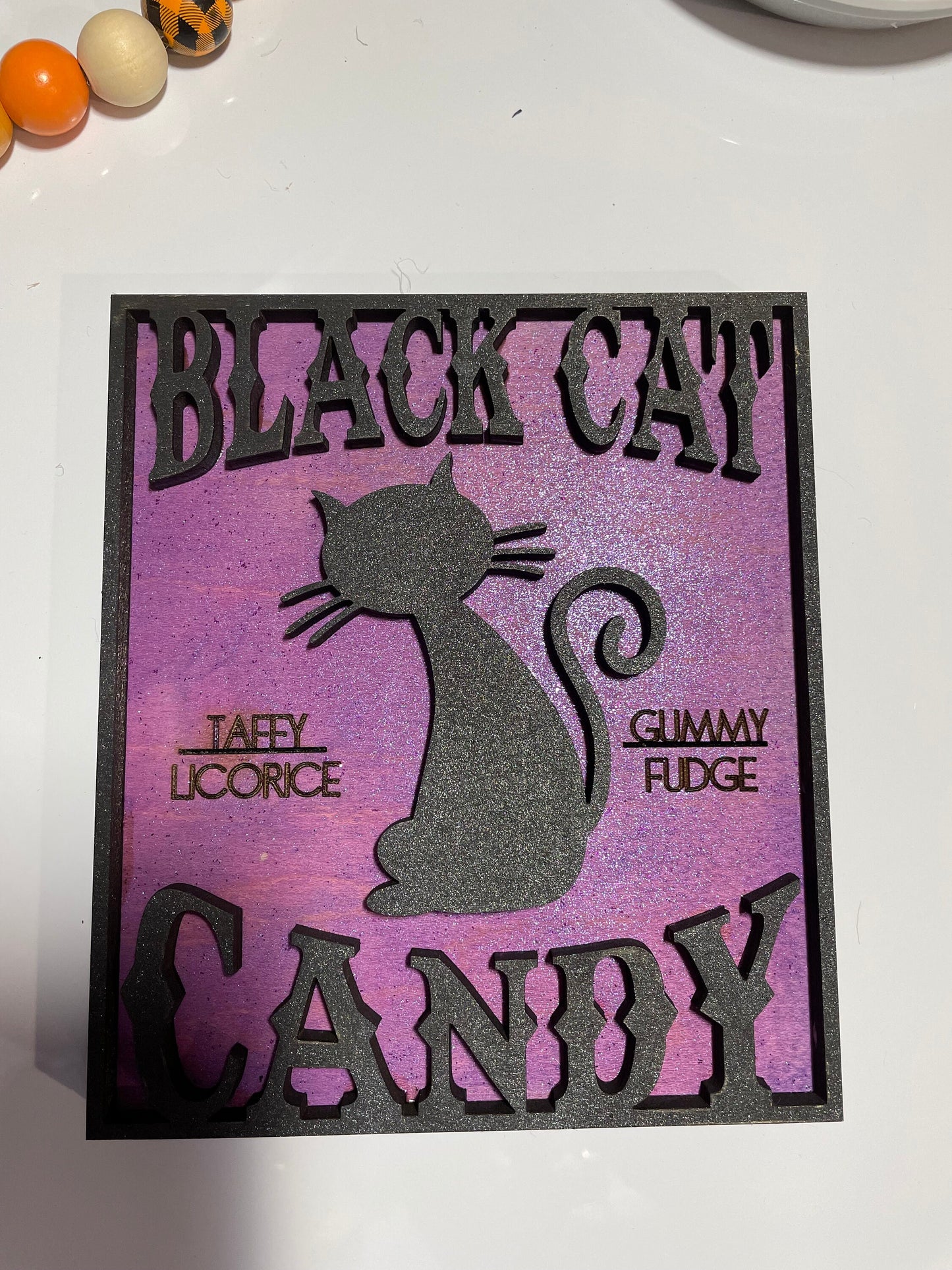 Halloween Tiered Tray Decor #3 | Tier Tray Decor| Halloween decor | Mini signs for Halloween| Witches Brew | Poison