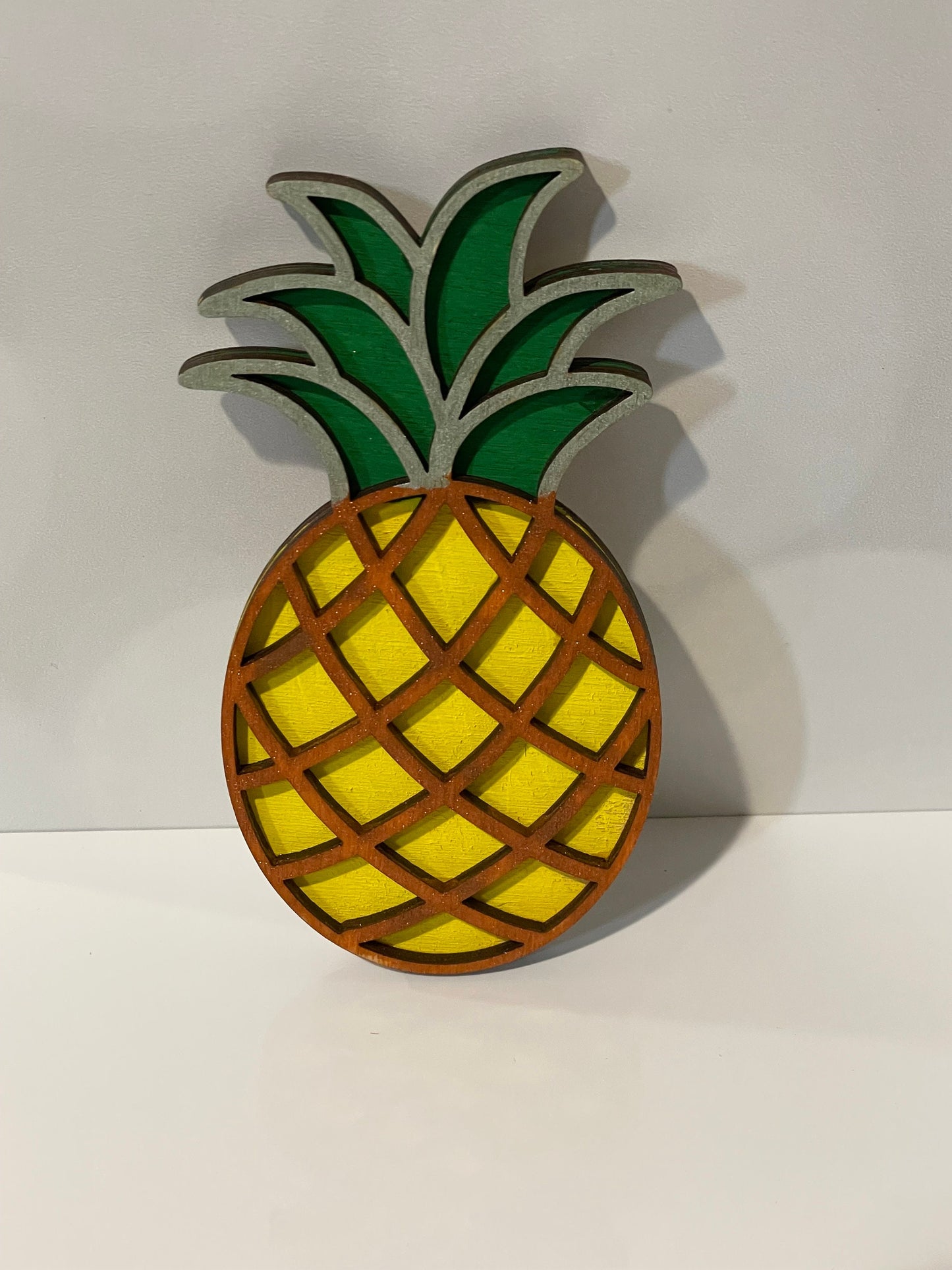Tropical Beach Tiered Tray Decor | Summer Themed Decor