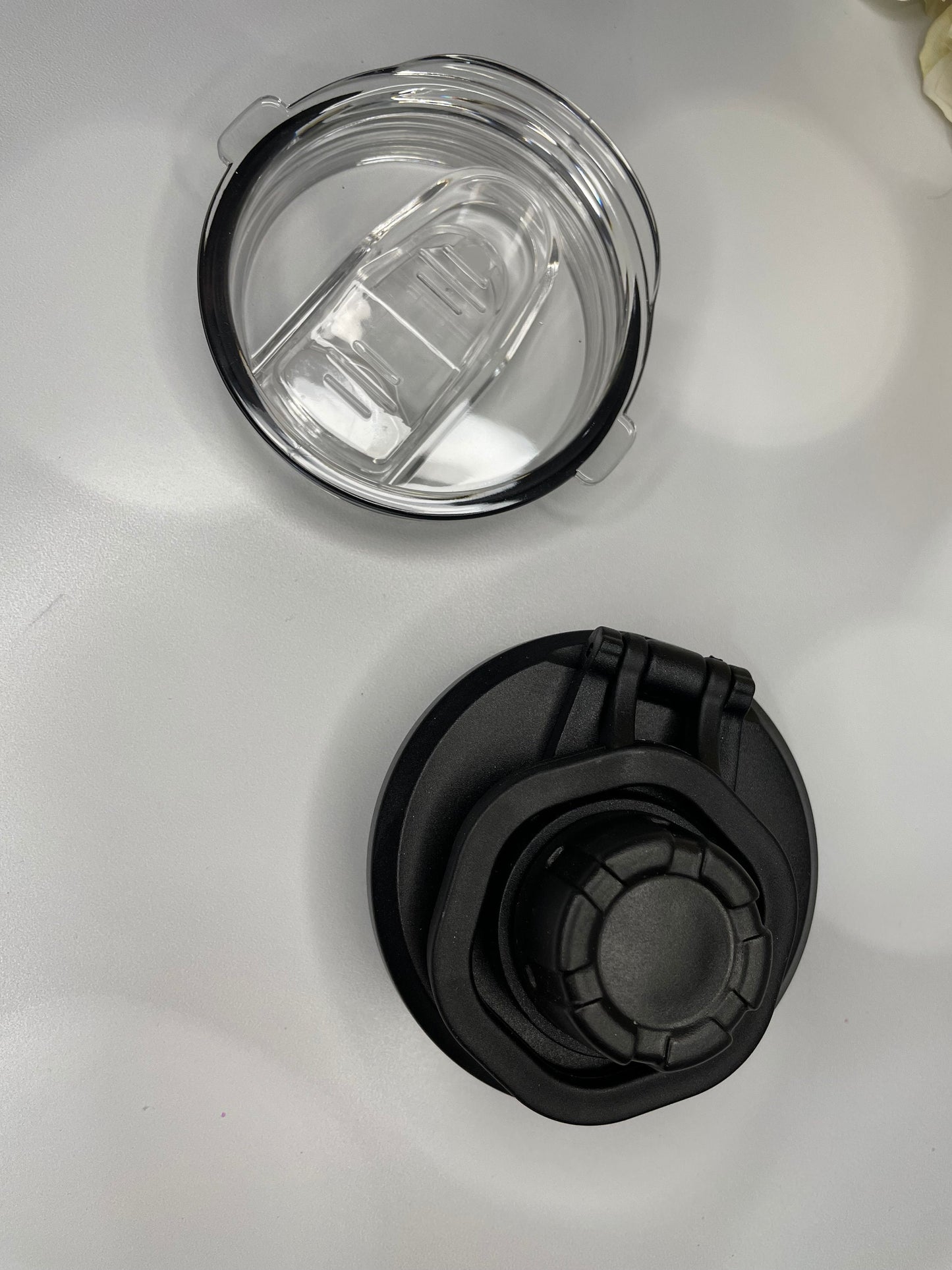Cross with flowers | tumbler/water bottle