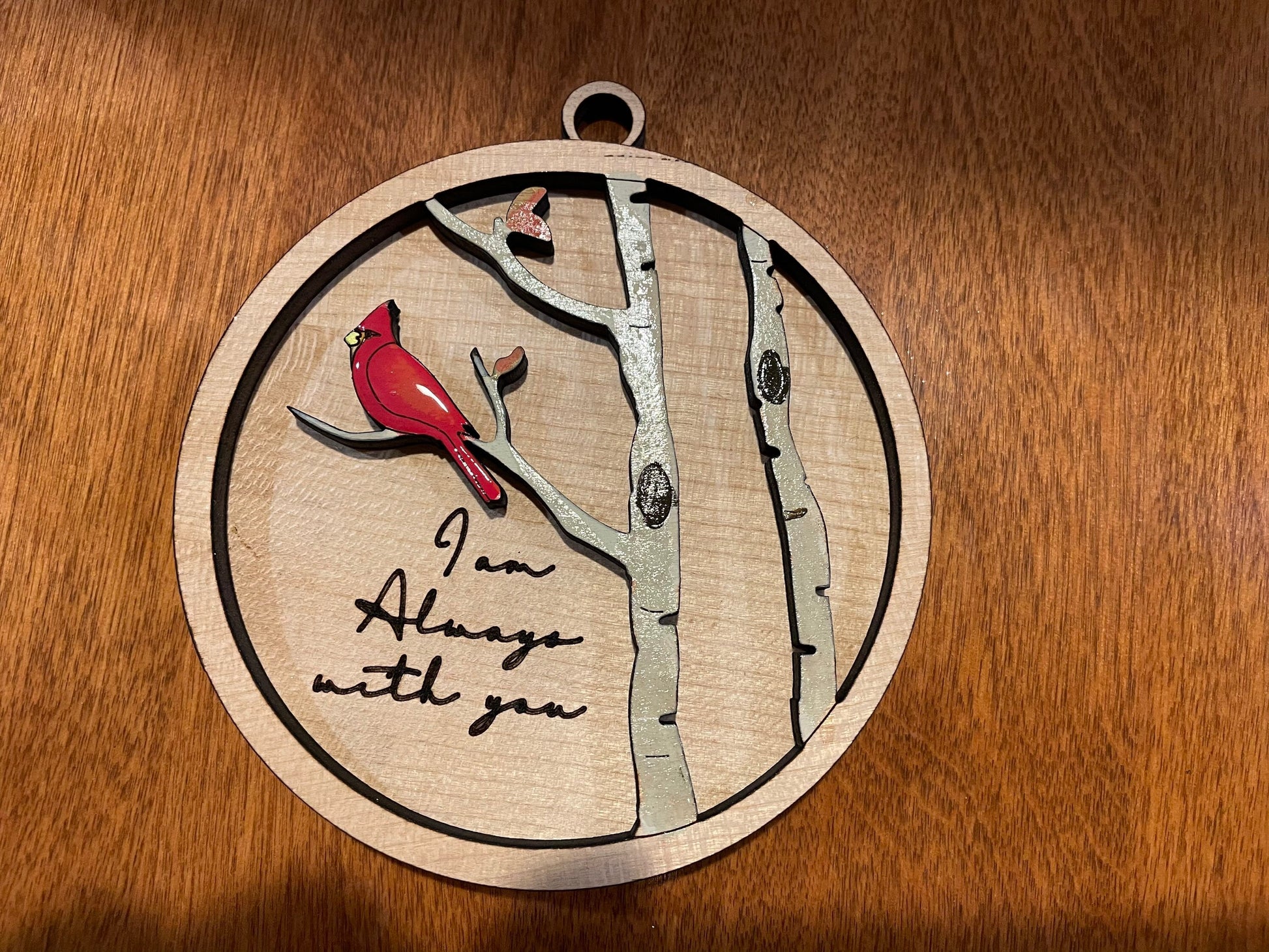 Cardinal Always With You Ornament