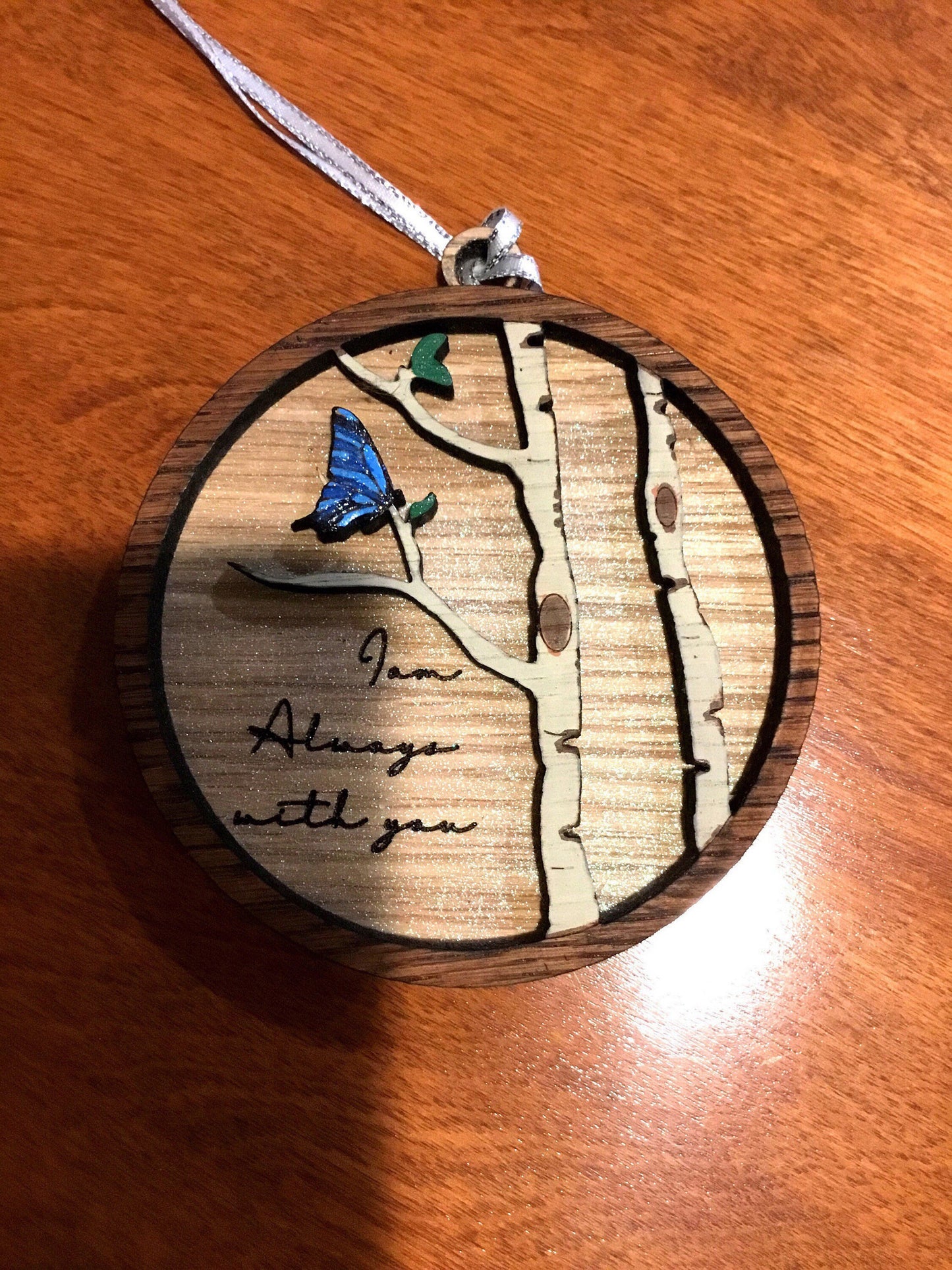 Butterfly Always With You Ornament | Memorial gift