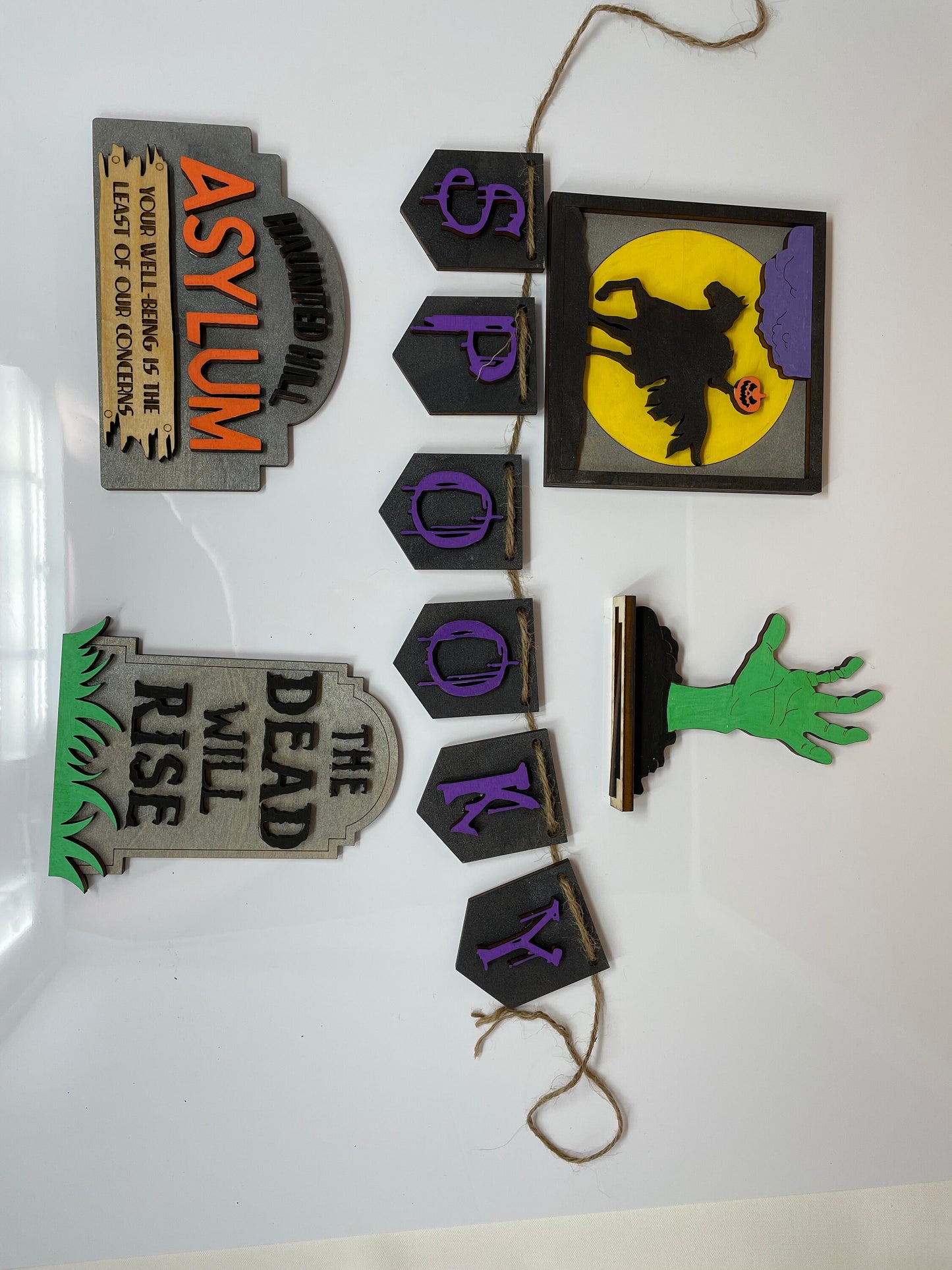 Halloween Tiered Tray Decor