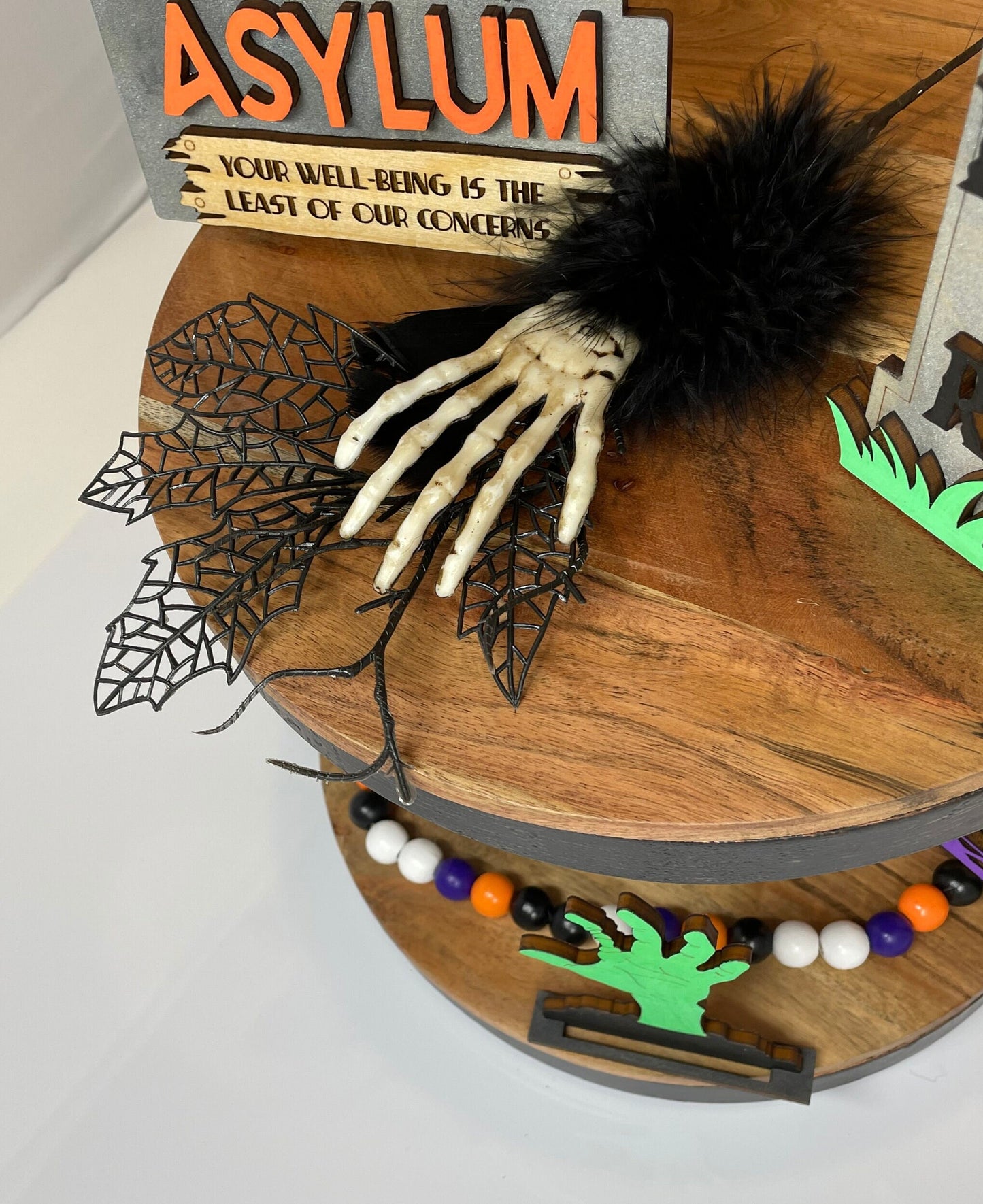 Halloween Tiered Tray Decor