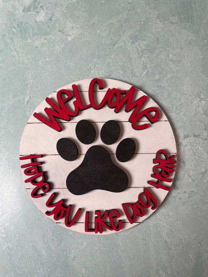 Tiered tray decor | love my dogs | mini signs | farmhouse decor